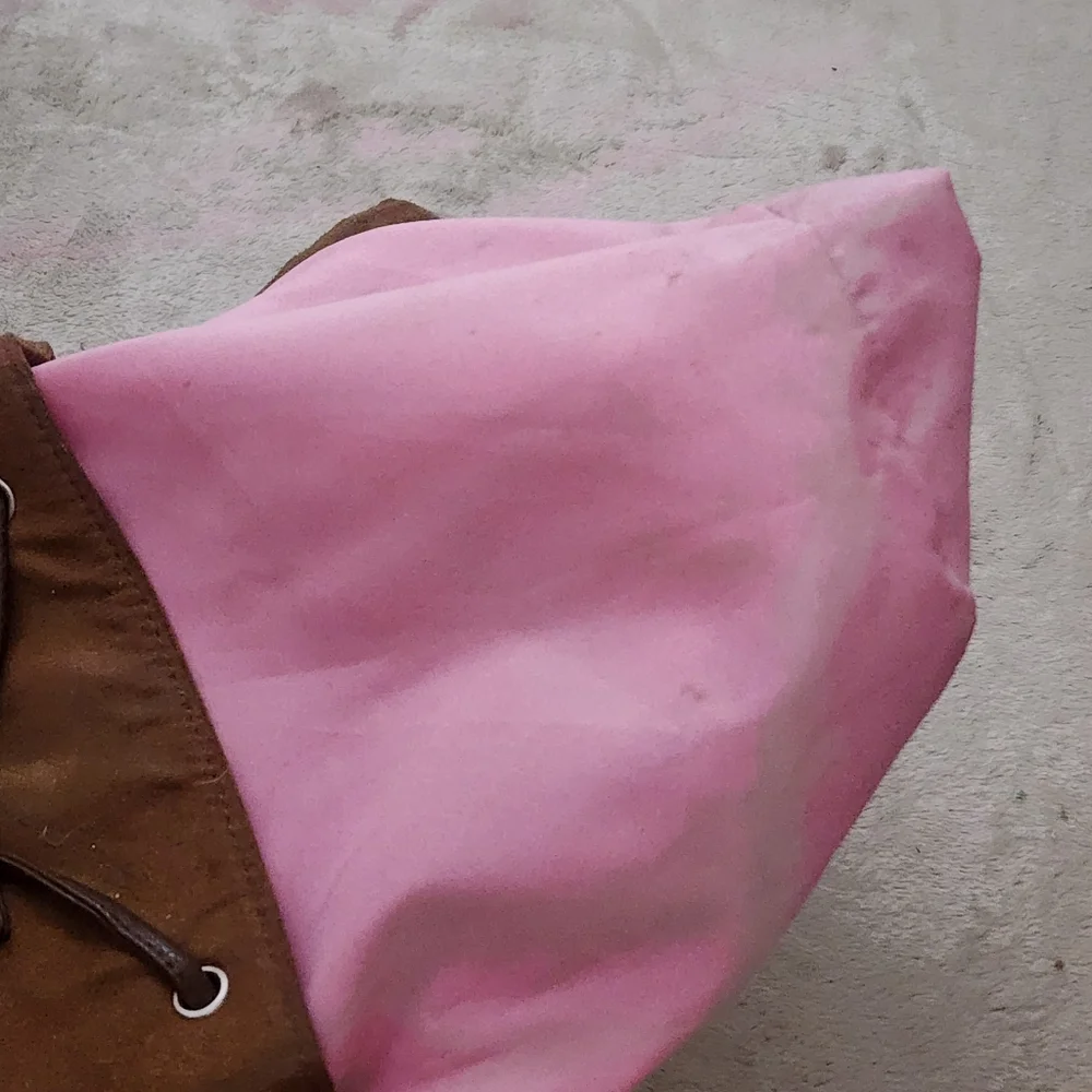 CROCS Brown and Pink Kids Backpack